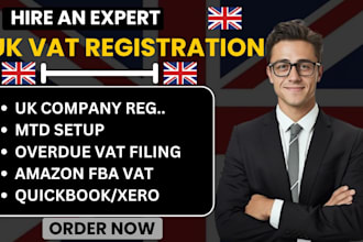 uk vat registration vat return mtd setup eori hmrc vat filing quickbooks or xero