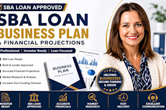write sba loan business plan and financial projections