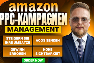 setup, manage and optimize amazon germany PPC campaigns