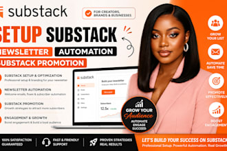 setup substack newsletter automation substack promotion substack