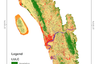 generate professional lulc maps from satellite imagery