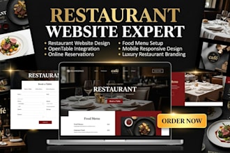 build squarespace restaurant website with opentable reservation integration