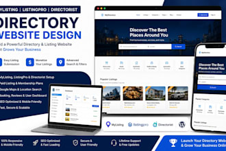 design directory website listingpro mylisting, directorist wordpress directory