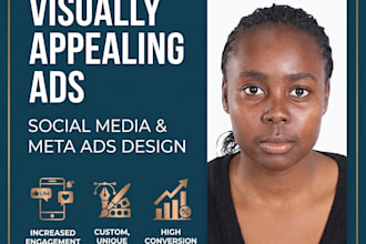 design a visually appealing social media and meta ads design