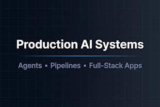 build a production ai application, agent system, or llm integration