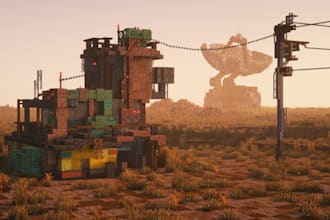 do a minecraft build