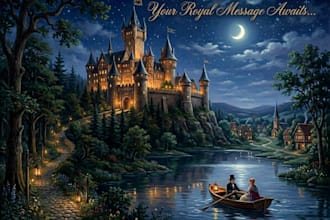 record a personalized fantasy character voice message