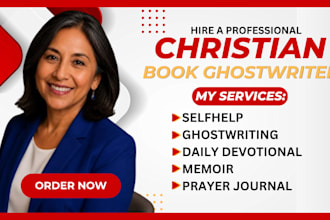 ghostwrite christian book ebook non fiction self help book