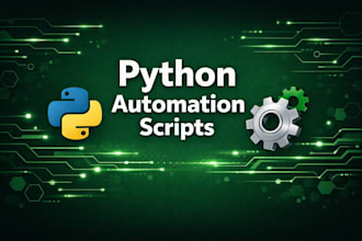 create a python automation script for data processing and report generation