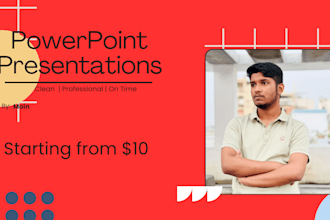 create a professional powerpoint presentation for you