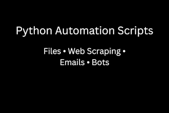 automate repetitive tasks using python