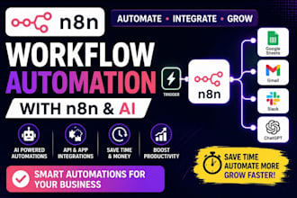 build n8n ai agents, n8n chatbots and n8n automation workflows