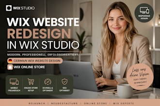do wix website redesign in wix studio german wix website design wix online store