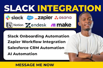 slack onboarding automation zapier notion zendesk salesforce asana integration