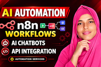 build n8n ai automation workflows and chatbots
