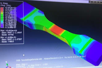 teach fem, abaqus and materials science