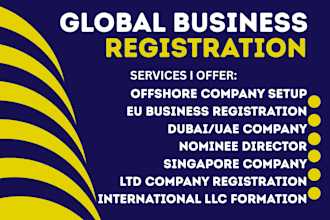 register company in luxembourg, switzerland, france, poland, estonia, denmark