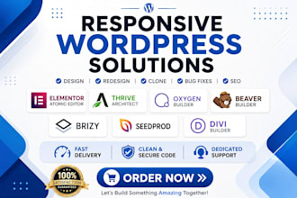 oxygen website design brakedance builder beaver bricks seedprod wp pagebuilder