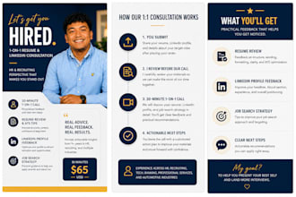 improve your resume and linkedin in a 1 on 1 call