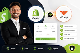 your shopify developer for whop payment checkout, payment gateway whop bug fix