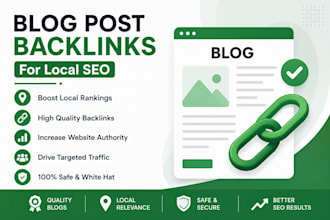 create blog post backlinks for local SEO