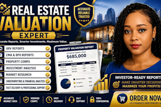do real estate arv comps and property valuation reports