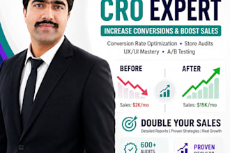 do shopify cro audit to improve conversions and sales