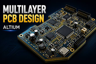 design a professional multilayer pcb in altium for iot and embedded devices