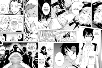 draw anime manga illustration, anime comic strips, storyboards, mangaka artist