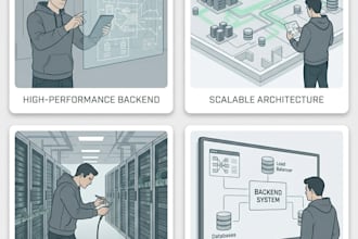 build secure java backend, microservices, data pipelines