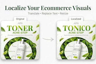 localize your ecommerce banner and keep the original design