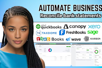 organize and cleanup bookkeeping in quickbooks xero zohobooks wave freshbooks