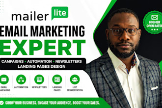setup mailerlite email automation flows mailerlite landing pages email funnels