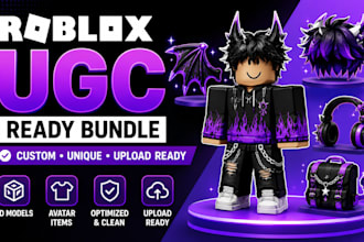 create ugc ready bundle for roblox avatar and accessories