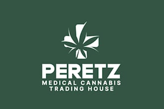 create natural medical cannabis and wellness logo design