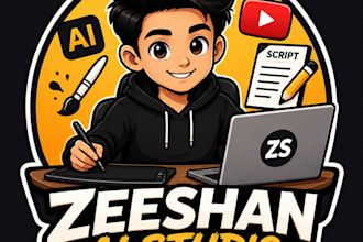 create ai cartoon images for youtube videos