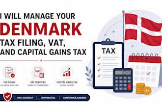 manage your denmark tax filing, vat, and capital gains tax