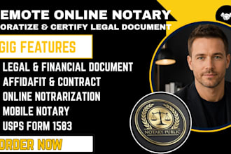 notarize usps form 1583 online notary USA remote online notary legal documents