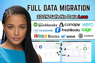 migrate and reconcile bookkeeping data in xero wave sage 50 karbon freshsales