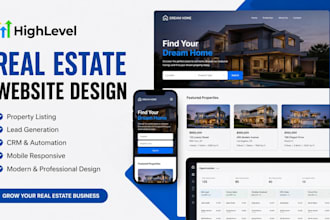 gohighlevel real estate website gohighlevel property listing gohighlevel realtor