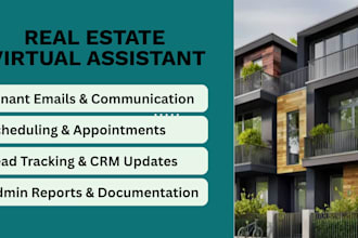 handle your real estate emails, scheduling, and property admin as your VA