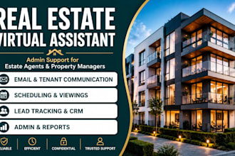 be your real estate virtual assistant for agents and property managers