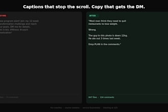 write high converting instagram captions for coaches and course creators