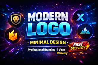 design modern minimalist business logo design