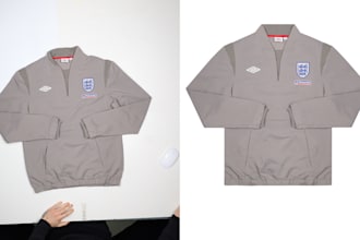 flat lay, apparel image editing, ghost mennequin, ecom product editing service