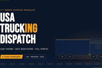 dispatch your trucking loads and negotiate top freight rates