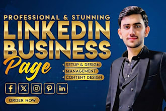 create setup and optimize linkedin for brands and clients