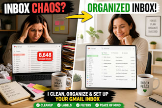 clean and organize your gmail inbox