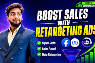 set up facebook retargeting ads and conversion funnel