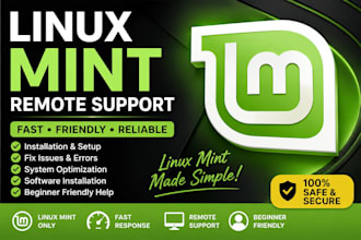 remotely install, fix and optimize your linux mint system
